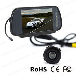 7inch Rear-View Mirror Monitor System with Car Mini Bumper Camera