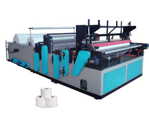 Full Automatic Embossing and Rewinding Toilet Paper Machine