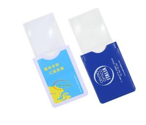 business Card Pocket Magnifier with PVC Pouch (HW-804)