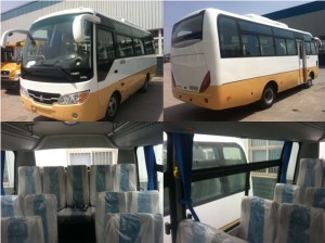 Sinotruk HOWO Bus with Gcc and 25 Seats
